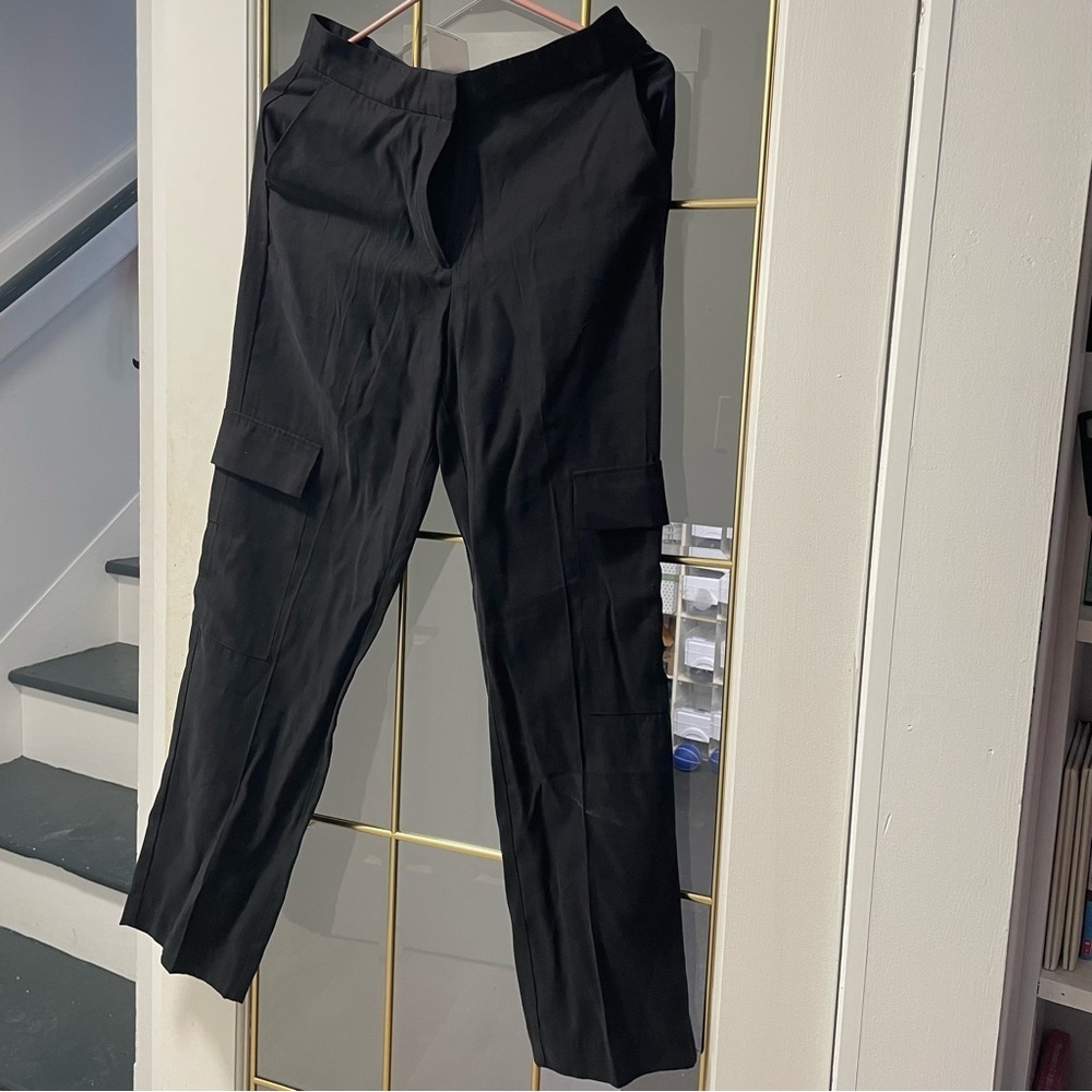 Ricki's Black Straight Leg Women's Pants NWT cargo - Picture 3 of 8